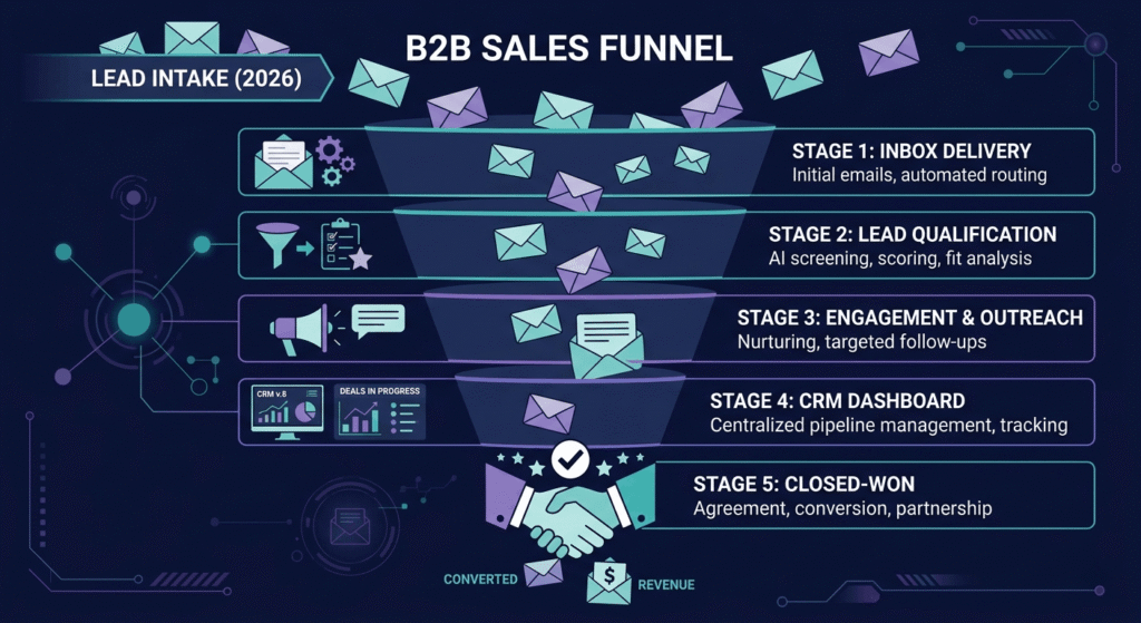 Cold email automation performance stats showing 10 to 20x ROI, 80 percent lower cost-per-acquisition, and 15 to 25 percent reply rates based on 2026 industry research